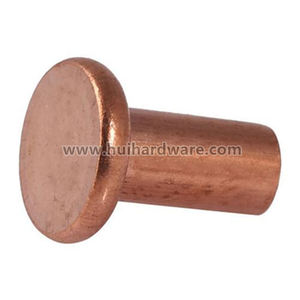 Cuivre solide à tête plate <span class=keywords><strong>rivet</strong></span> - Product Image 3