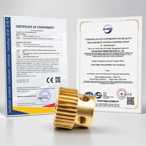 0.5 Module Spur Gear 30 Teeth 6mm Bore <b>M4</b> Set <b>Screw</b> Hole Motor Custom Machining China 0.3kg - Product Image 5