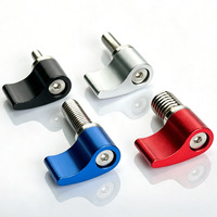 Vis à molette OEM 1/4'' M4 M5 M6 en alliage d'aluminium et acier inoxydable, poignée en T réglable en forme de L pour la photographie