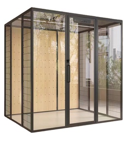 Casa de Aluminio <span class=keywords><strong>para</strong></span> <span class=keywords><strong>Gatos</strong></span> de Gran Espacio, Villa de Lujo <span class=keywords><strong>para</strong></span> <span class=keywords><strong>Gatos</strong></span>, Jaula de Múltiples Niveles <span class=keywords><strong>para</strong></span> Mascotas, Interior y Exterior, Villa <span class=keywords><strong>para</strong></span> Mascotas, Vivienda Confortable - Product Image 2
