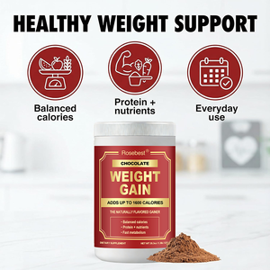 Rosebest: Оптовая продажа от китайской фабрики – Натуральный халяльный протеиновый порошок для набора массы (гейнер) с изолятом сывороточного протеина для мужчин и женщин - Product Image 3