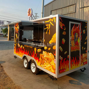 Camion de cuisine mobile de haute qualité en acier inoxydable pour la vente en gros 2025 - Product Image 2