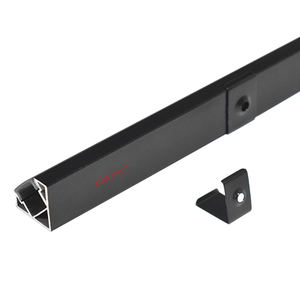 Canale in alluminio a forma di <span class=keywords><strong>V</strong></span> di colore nero per profilo in alluminio flessibile a strisce luminose a led - Product Image 5