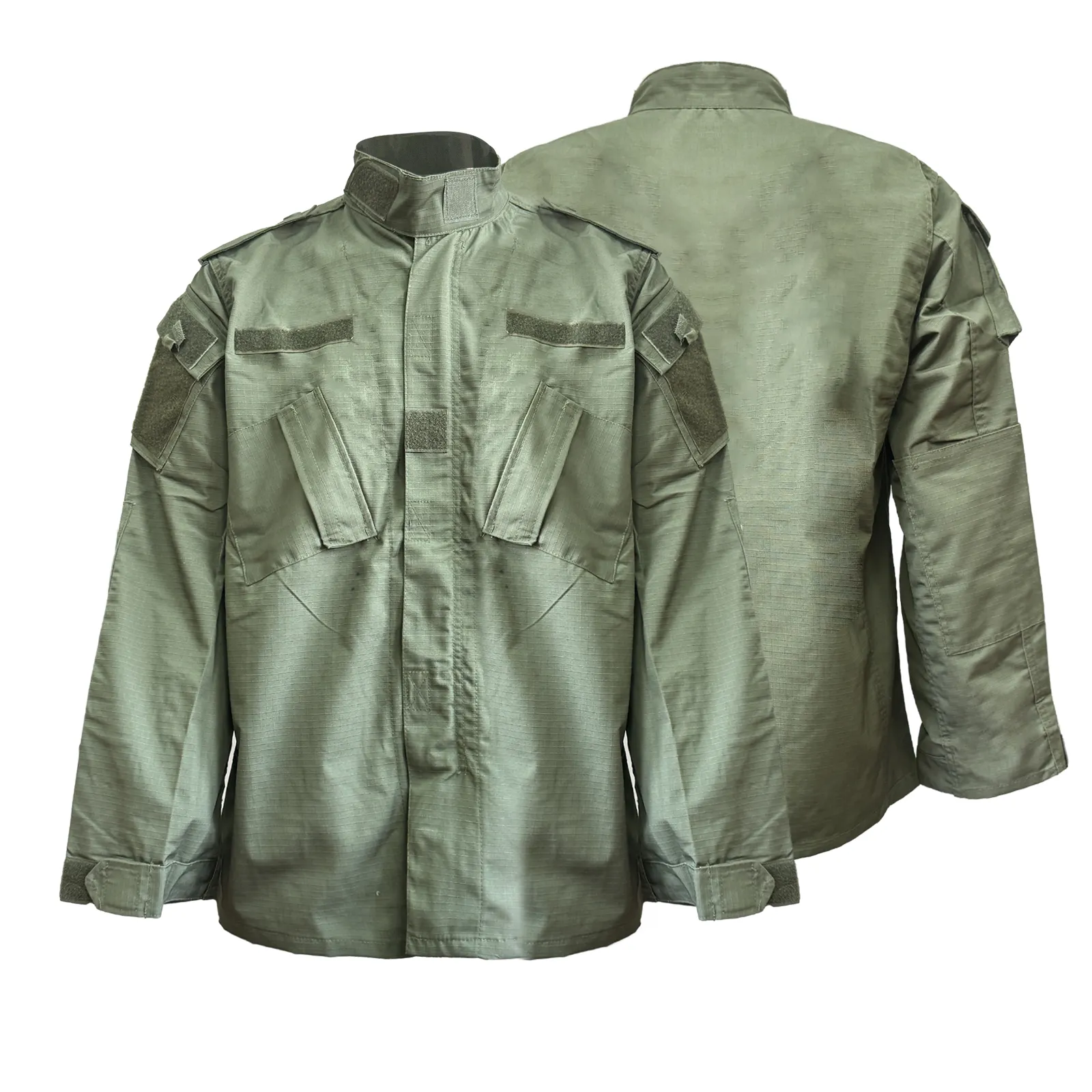 OEM Multiple Pockets Customized Size High Vis High Visibility Winter Work Jacket Reflective Workwear Set