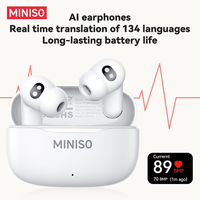 Écouteurs MINISO MS112 AI Translation NOUVEAU V6.0, écouteurs d'extérieur, lecture de musique, compatibles Android et iOS