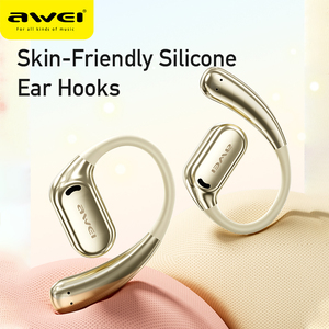 <strong>AWEI</strong> Noise Cancelling TWS Earphones &amp; <strong>Headphones</strong> Open Ear Design Blue-tooth Wireless Headset - Product Image 3