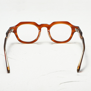 Women Round Full Rim <b>Eyeglasses</b> Solid Color Anti-Uv CR-39 Lens Classic Style Vision Correction <b>Frames</b> - Product Image 5