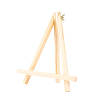 BOMEIJIA bois naturel Mini chevalet cadre trépied affichage Table de mariage nom carte support présentoir enfants peinture artisanat