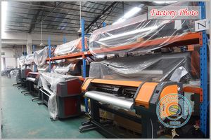 เครื่องพิมพ์ขนาดใหญ่ 1520 มม. 60 นิ้ว 1.8 ม. 1830 มม. 72 นิ้ว ใช้หมึก Eco Solvent สำหรับงานพิมพ์ภายนอกอาคาร - Product Image 6