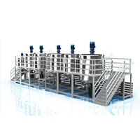 MACHINE À MALMANGER LE SAVON – Cuve de mélange pour liquides de lavage des mains, fabrication de produits de toilette, détergents, shampoings – 2000L 80KW