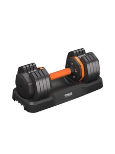 NEW Adjustable <b>Dumbbells</b> Set Factory Wholesale Eco-friendly 25KG/55Lbs Rubber Coated Portable Quick Adjustment Gym Equipment - Product Image 6