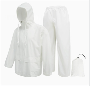 Traje de Caza de Dos Piezas con Capucha, Impermeable, Cortavientos y Transpirable para Entusiastas de la Caza, Ciclismo y Pesca al Aire Libre - Product Image 5