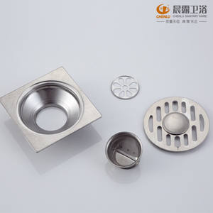 Drenaje de Piso de Acero Inoxidable Chenlu, 84 mm, Circular, Doble Uso, Anticorrosión, para Baño y Cocina - Product Image 5