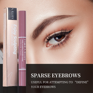 stylo de teinture de tatouage de sourcils en gros <span class=keywords><strong>crayon</strong></span> à sourcils de marque privée avec outil de maquillage au pinceau - Product Image 5