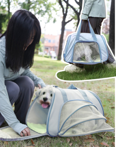 OEM Customization <b>Small</b> Animal Portable Pet Tote Bag Purse Pet Carrier Tote Bag Is Breathable for Pet Outdoor Travel/<b>shop</b> - Product Image 5