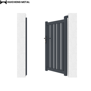 Nouvelle Porte d'entrée en aluminium compacte pour usage domestique, Clôtures et portails en aluminium, Conception de charnières de clôture durable et élégante - Product Image 5