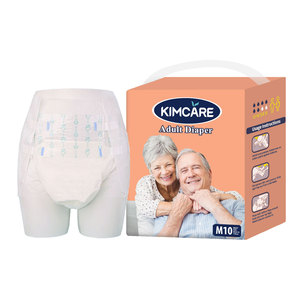 Pañales/Calzones Absorbentes para Adultos Unisex al por <span class=keywords><strong>Mayor</strong></span> con Pulpa de Felpa de Alta Absorción, Protección Contra Fugas, Suaves y Transpirables para el Cuidado de Personas Mayores - Product Image 1