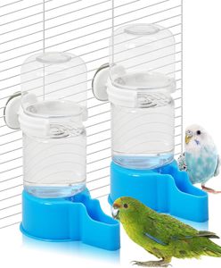 Dispensador Automático de Agua para Pájaros, Productos para Loros, Bebedero y Comedero para Aves - Product Image 1
