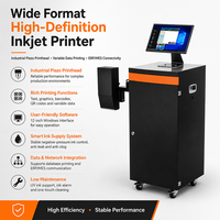 Imprimante jet d'encre UV industrielle PIJ 54 mm haute résolution, machine de codage piézoélectrique pour codes QR, codes-barres, données variables, date, lot, ERP, MES, emballage