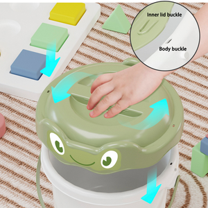Đồ Chơi Trẻ Em Lưu Trữ Hộp <span class=keywords><strong>PP</strong></span> Nắp 3L Công Suất Xử Lý Cho Búp Bê Xây Dựng Khối Nhựa Lưu Niệm Món Quà Snack Xô - Product Image 4