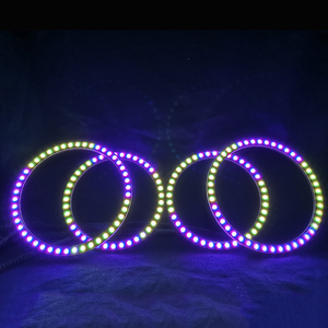 Anillo de Halo LED RGB de 12V para Faros Delanteros, con Efecto de Persecución Secuencial, para BMW, Lámpara Antiniebla - Product Image 1