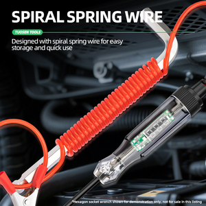 Lápiz de Prueba Digital LED Multifunción de Alta Sensibilidad de 12v con Alarma Sonora para Reparación de Automóviles, Herramientas de Circuitos Electrónicos - Product Image 3