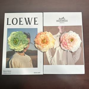 Têtes de fleurs de pivoine artificielles Junheyuan en soie, branche unique, pour décoration intérieure, épingles à cheveux de mariage - Product Image 2