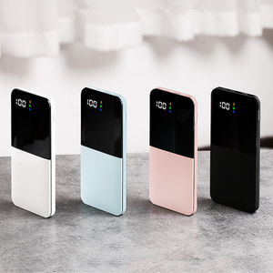 Factory Direct Sale Custom Logo Fast Charge 5W 20000mah Multifunction Large Capacity Portable Mobile Power Banks USB