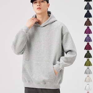 Sudadera con Capucha Extra Grande de Alta Calidad para Hombre, Unisex, con Estampado Personalizado, para Otoño, 310 g/m², Felpa, 50% Algodón, 50% Poliéster - Product Image 3