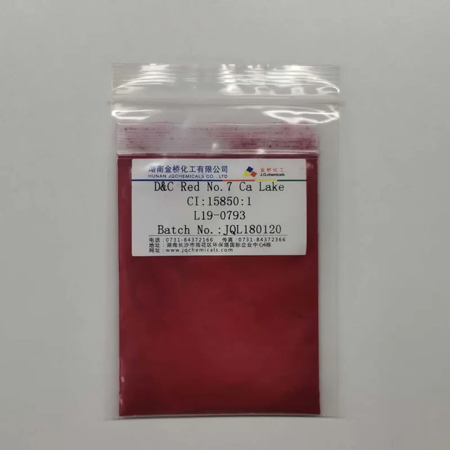 Lipstick Pigment D&C Red 7 Ca Lake CI 15850 1 Lithol Rubin BCA