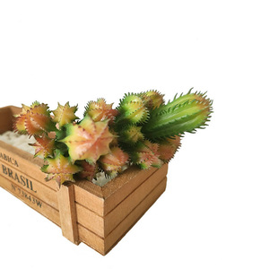 Plantes succulentes artificielles en forme de cactus pour paysages miniatures, plantes du désert pour plantes en pot et fleurs DIY - Product Image 4