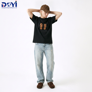 Camiseta de Manga Corta para Hombre, Diseño Divertido con Estampado Gráfico 3D, Cuello Redondo de Algodón, Estilo Urbano Holgado y Moderno, Casual de Verano - Product Image 4