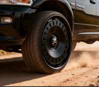 Rueda de Repuesto Ultra Estable con Eje Negro, Excelente Equilibrio, Rin Resistente de 17 y 18 Pulgadas para Chevrolet Colorado