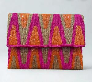 Bolsos de mano de diseñador hechos a mano con cuentas, estilo bohemio, para la noche, compras, fiestas, bolsos de hombro para mujer, bolsos de mensajero. - Product Image 1