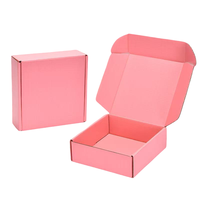 Boîte à bougies en carton pliable personnalisée, design carré, impression couleur recto-verso, boîte d'avion colorée sur mesure