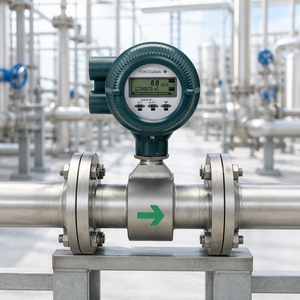 เซ็นเซอร์วัดการไหลแบบแม่เหล็ก Yokogawa AXF250G E1AL1N BD41 41B แบบยึดหน้าแปลน DN250 4-20mA HART ความถี่คู่  PFA Liner IP67 ขายส่ง - Product Image 1