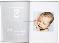 Carnets de notes conception d'accessoires de bébé, agenda, carnet de notes avec Photo, développement de la croissance, nouvel accessoire pour Journal intime