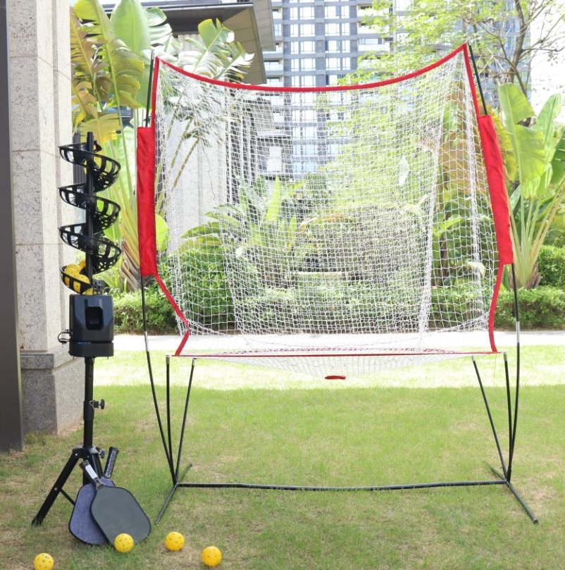 Oem Wholesale Portable Customs Tennis Padel Ball Machine Tennis Ball Picker Tennis Ball Practice Hitting Pitching Net
