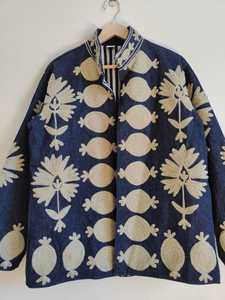 Chaqueta vaquera Suzani Estilo bohemio vintage Prendas de abrigo para mujer Chaqueta vaquera bordada Suzani étnica Abrigo bohemio de moda para mujer - Product Image 3