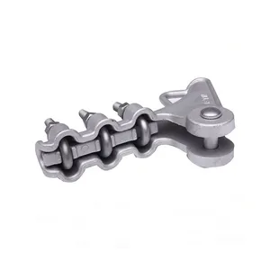 Supply OEM cast aluminum conductor support bracket as drawing by gravity casting and sand casting