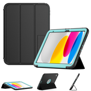 Grosir kulit berkualitas tinggi PU pemegang casing <span class=keywords><strong>Tablet</strong></span> untuk ipad 10 generasi 10.9 inci sarung penutup