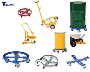 Venta al por mayor en línea de aleación de acero de <span class=keywords><strong>55</strong></span> galones tambor <span class=keywords><strong>Dolly</strong></span> carro barril ruedas redondo <span class=keywords><strong>Dolly</strong></span> Almacenamiento de alta resistencia - Product Image 6