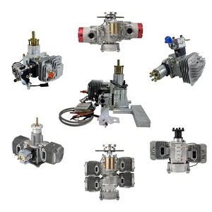 JH 60cc 80cc 120cc 550cc 600cc 700cc直双缸发动机，用于RC模型飞机无人机汽油发动机 - Product Image 1