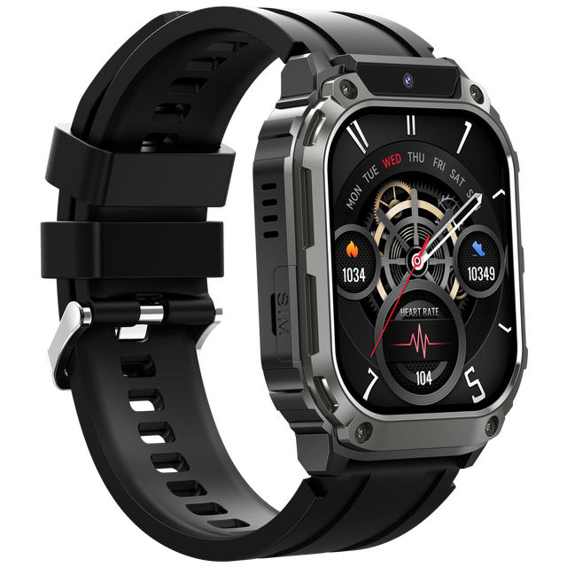 OEM 2025 SmartWatch AMOLED Display Video Call GPS WiFi 2GB+16GB Sleep Tracker Calendar Android Q80 Smart Watch Men