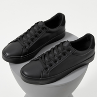 Baskets en toile tendance pour hommes, chaussures décontractées en cuir unisexe à semelle vulcanisée, prix bas, modèle haut de gamme