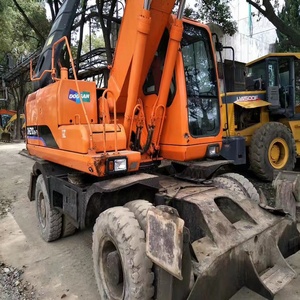 Excavatrice hydraulique sur chenilles d'occasion Doosan DX210 de Corée, 20 tonnes, pour travaux de terrassement et construction routière - Product Image 6