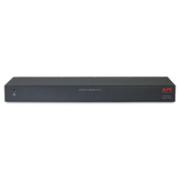 PDU intelligent avec mesure AP7820B APC, unité de distribution d'alimentation en rack, 1U, 12A/208V, 10A/230V, C13, PDU de surveillance