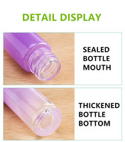 Flacon à bille en verre de 10 ml, dégradé de couleur nacrée, flacon à bille pour huile essentielle, flacon à bille de 10 ml