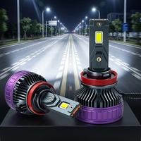Nouvelle ampoule LED de voiture haute luminosité 5000 lumens 60W pour S60 S90 XC60, pièces de rechange pour lampe automobile, durable, installation facile