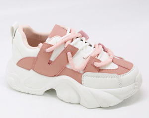 Zapatos de mujer de estilo para caminar de bajo precio con envío gratis cesta gruesa Homme zapatos de estilo para caminar con cordones - Product Image 4
